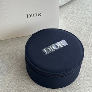 Dior Midnight Blue Round Vanity Case
